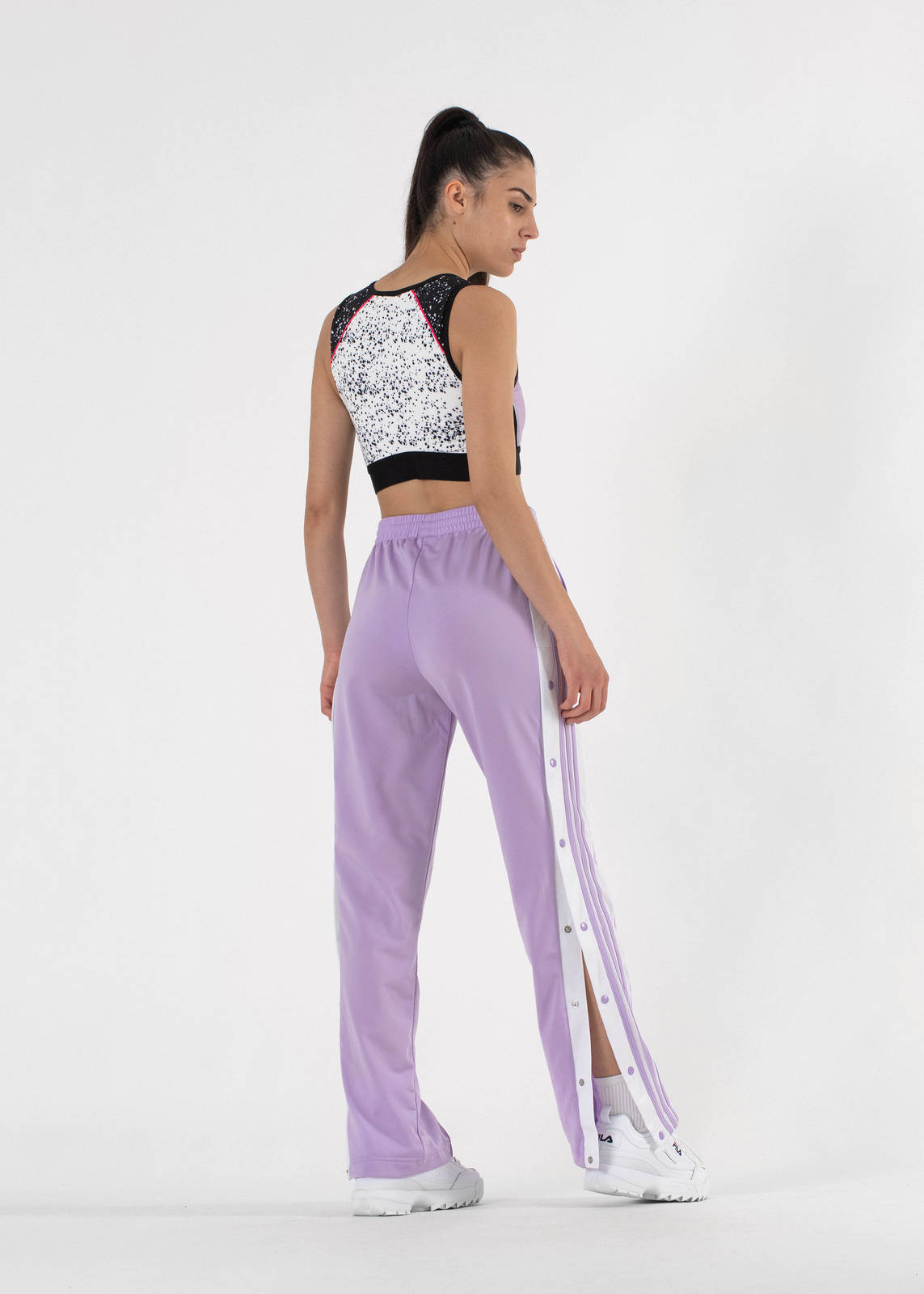 adibreak track pants purple