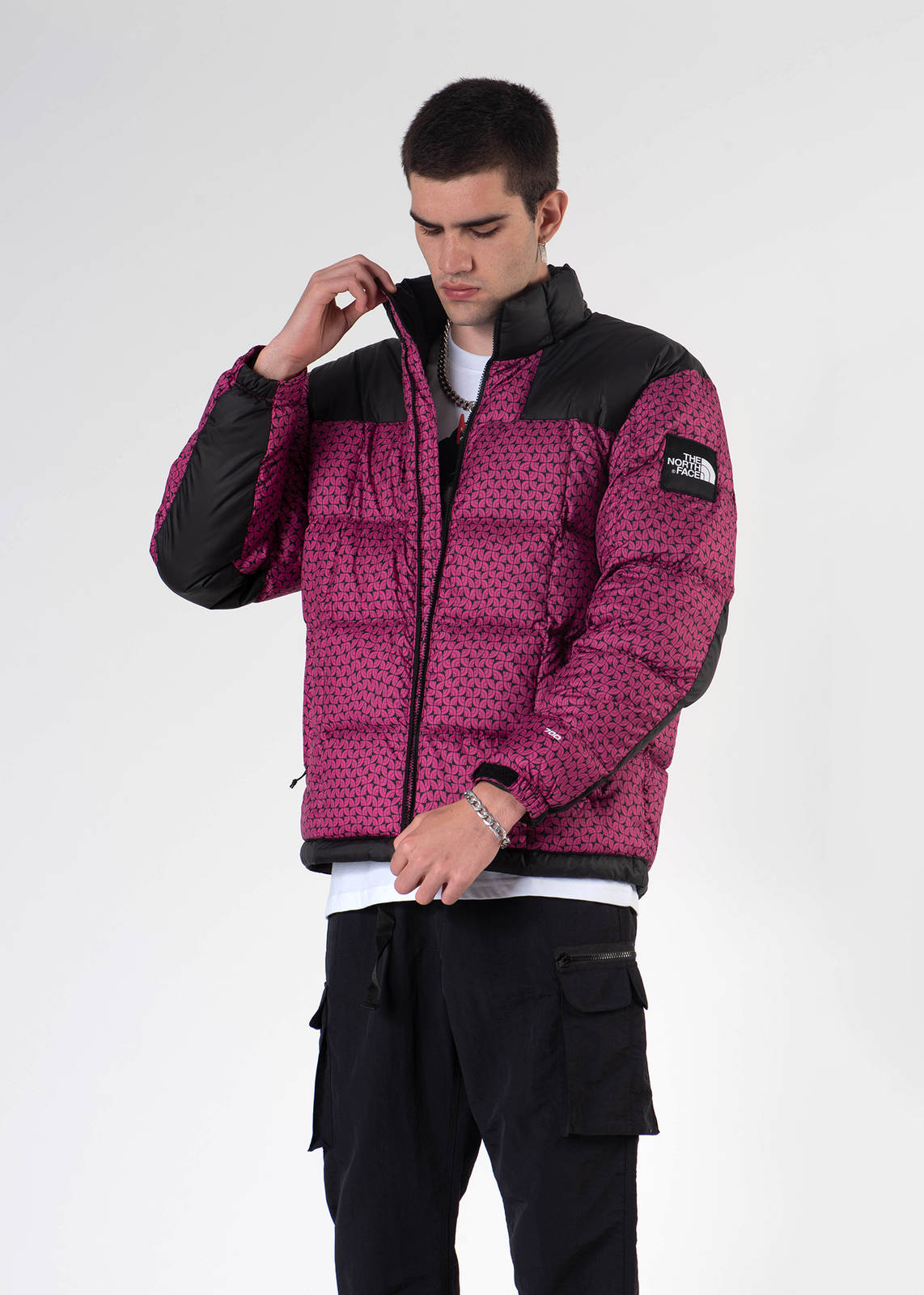 the north face lhotse jacket festival pink