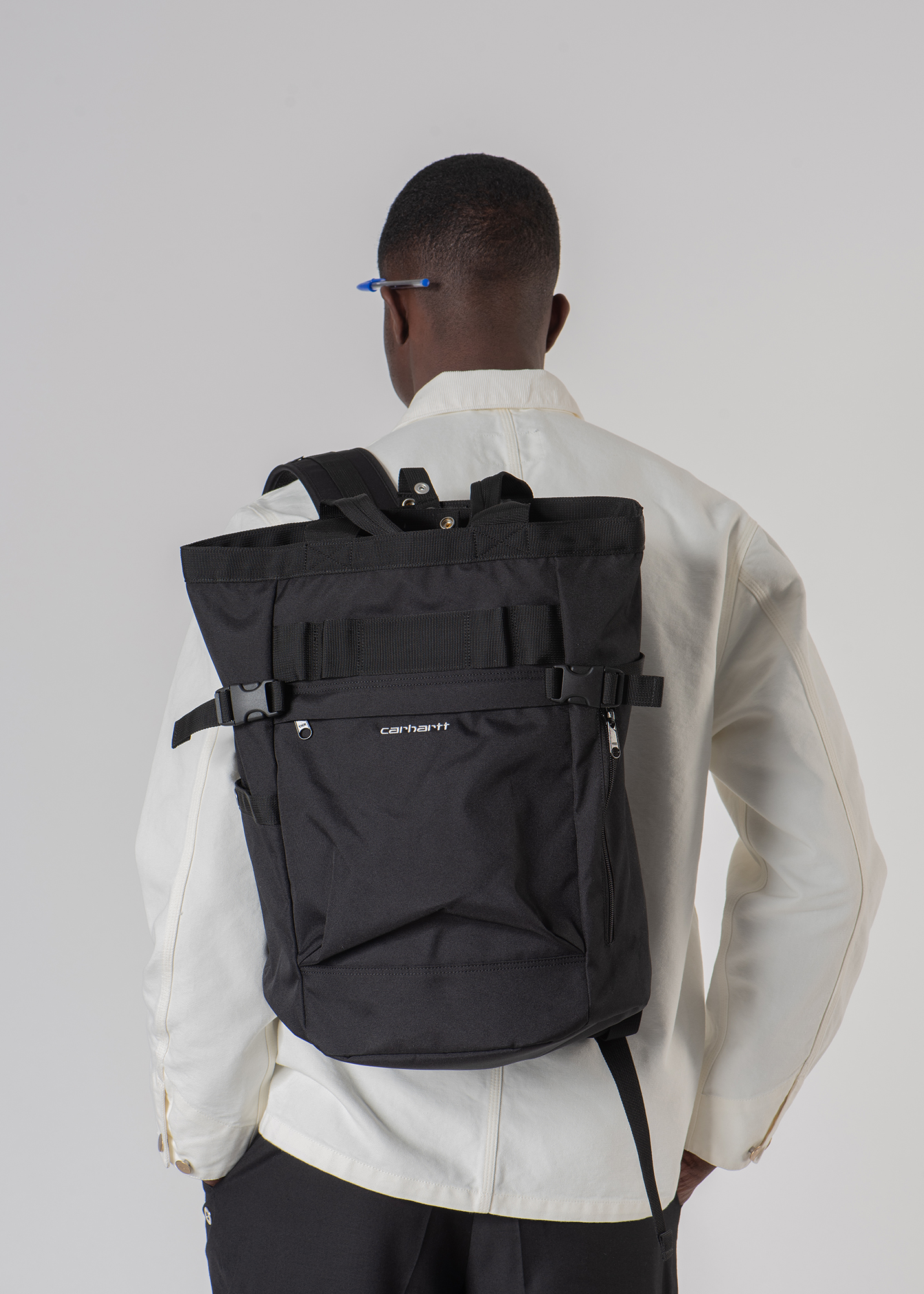 Carhartt WIP Payton Carrier Backpack in Black for Men Mens Bags Backpacks 
