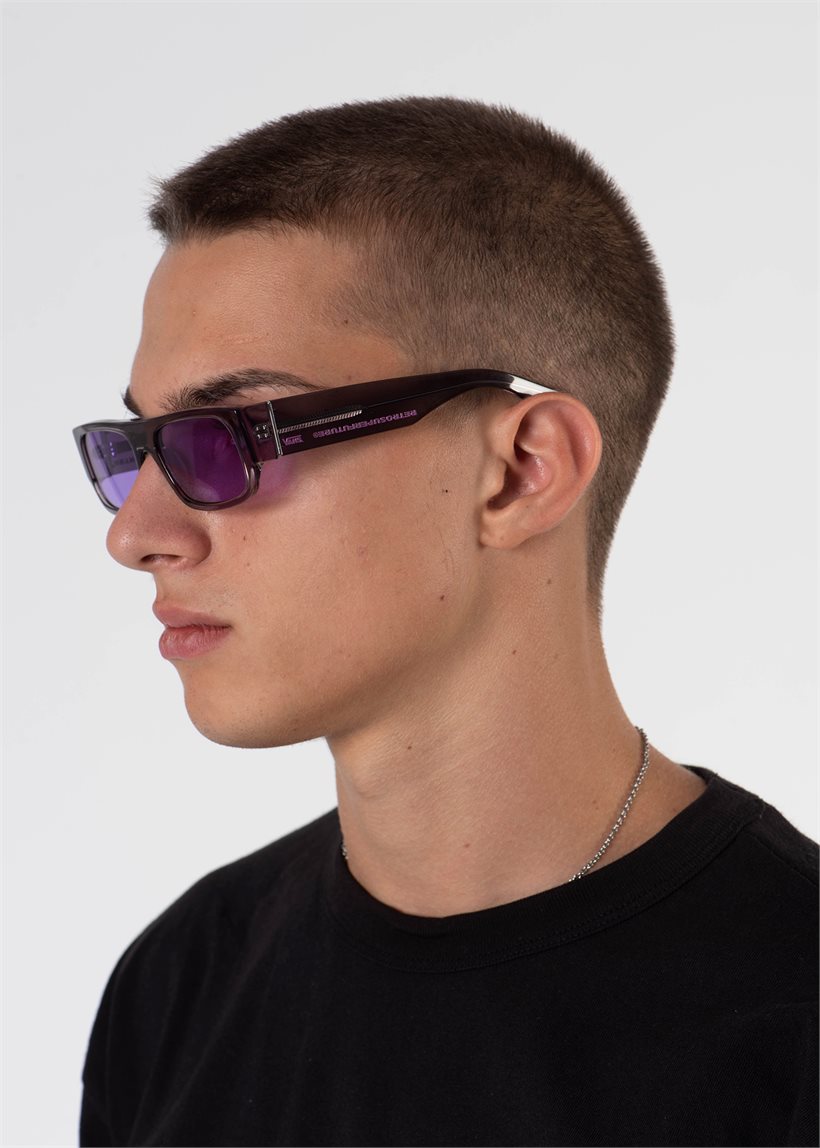 VANS VAULT X RETROSUPERFUTURE VN0A4MUBBLK SMILE PURPLE SUNGLASSES dangerousminds.gr