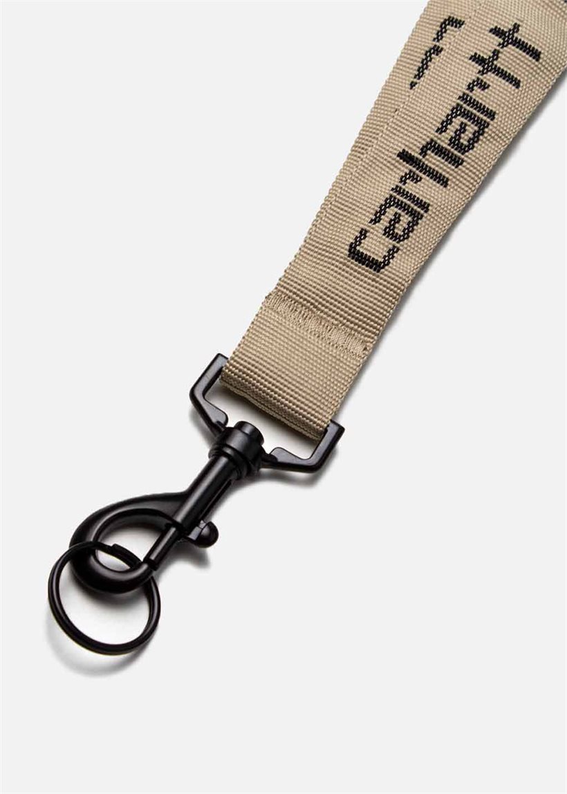 CARHARTT WIP I025255 SCRIPT LANYARD WALL/WAX | dangerousminds.gr